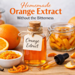 homemade orange extract