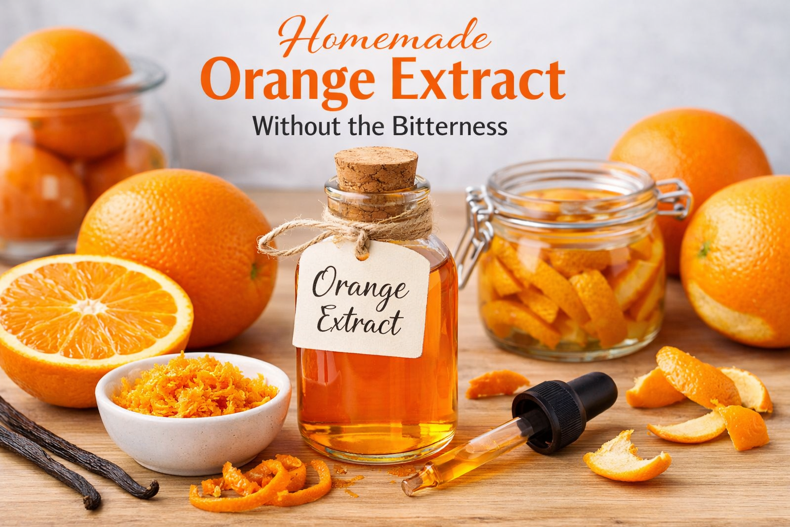 homemade orange extract
