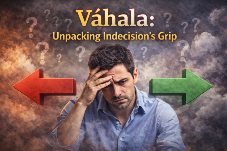 Váhala: Unpacking Indecision’s Grip